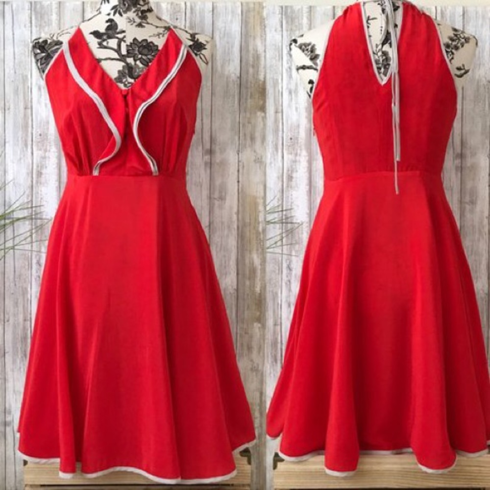 Anthropologie, Girls from Savoy Gull Wing dress